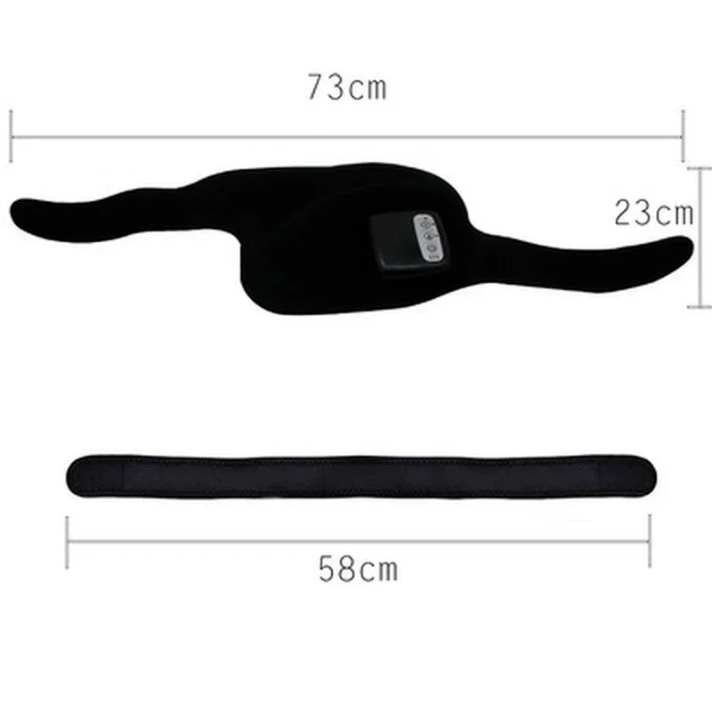 New Soft Electric Knee Massager Far Infrared Joint Physiotherapy Elbow Joint Knee Pads Vibration Massage Pain Relief Health Care