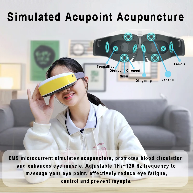 Canxin MyopiaMassage Instrument EMS Vision Trainer Massage Vision Restorer for Adults Children