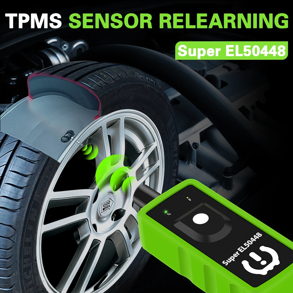 Auto TPMS Riapprendere Strumento Super EL50448 EL50449 Auto Sistema di Monitoraggio della Pressione Dei Pneumatici Sensore Strumento di Ripristino per Ford Opel GMC Buick Chevy