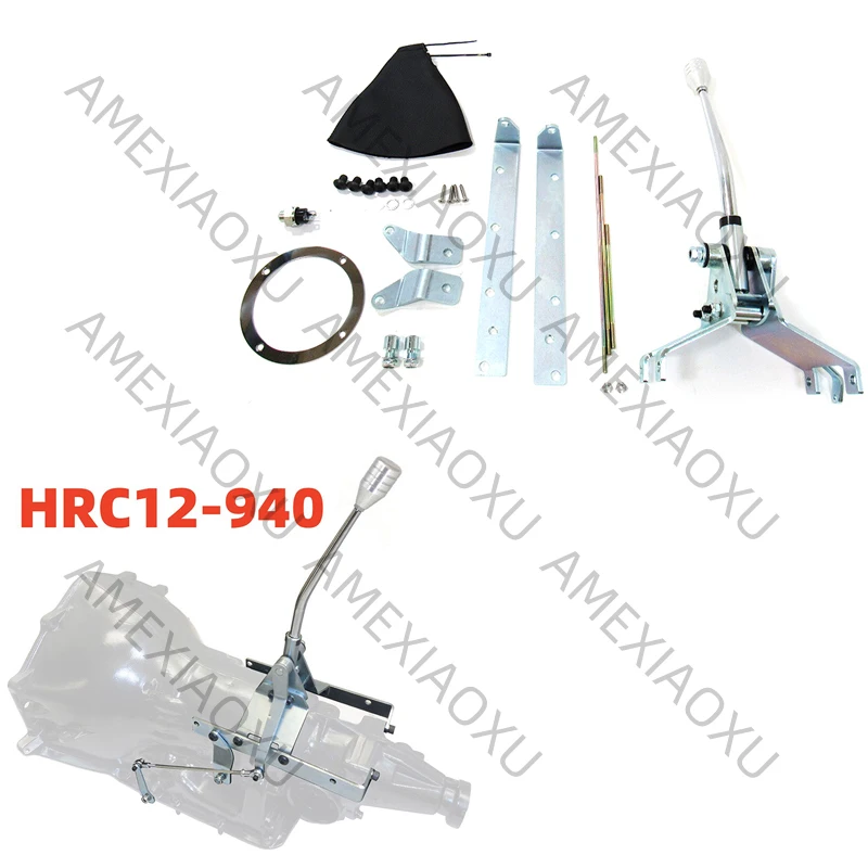 HRC12-940 Fit For GM Transmission Shifter Turbo 350 TH350 Automatic 12" Shifter Complete Kit AMEXIAOXU view 3