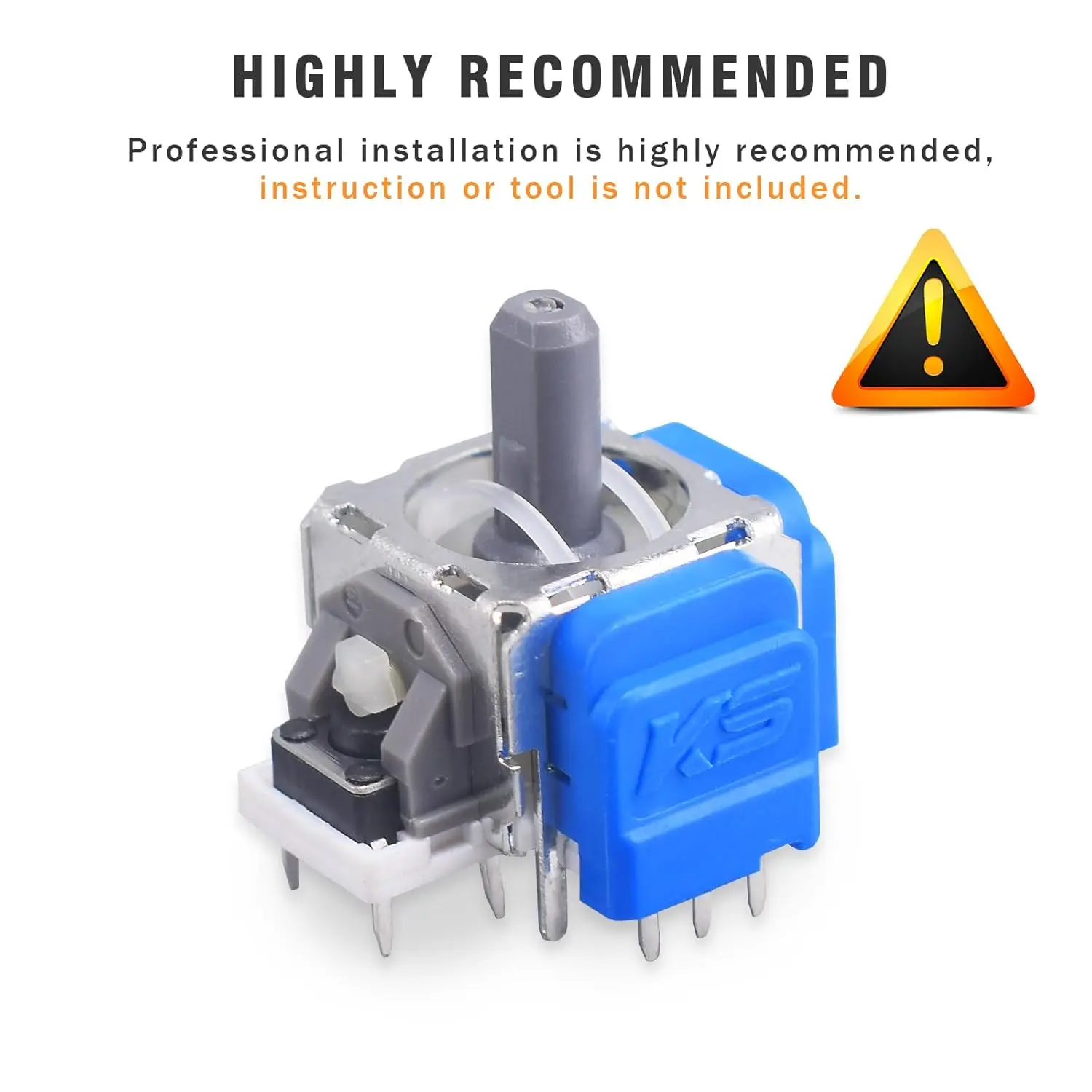 2/10 قطعة ثلاثية الأبعاد التناظرية عصا استبدال TMR تأثير عصا التحكم ل DualSense PS5 PS4 Xbox سلسلة X/S التبديل برو تحكم ترقية