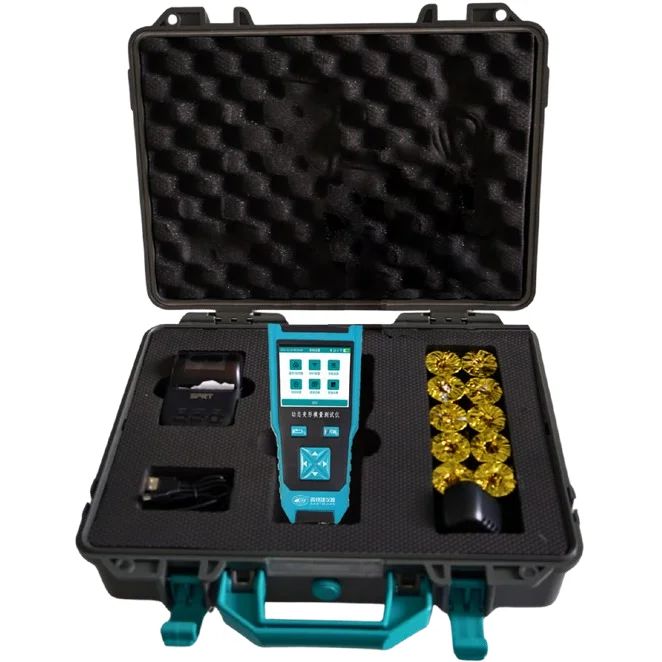 GTJ-EVD Good Quality Lightweight Electronic Handheld Drop Hammer Deflectometer High Accuracy Cable Transmission IP55