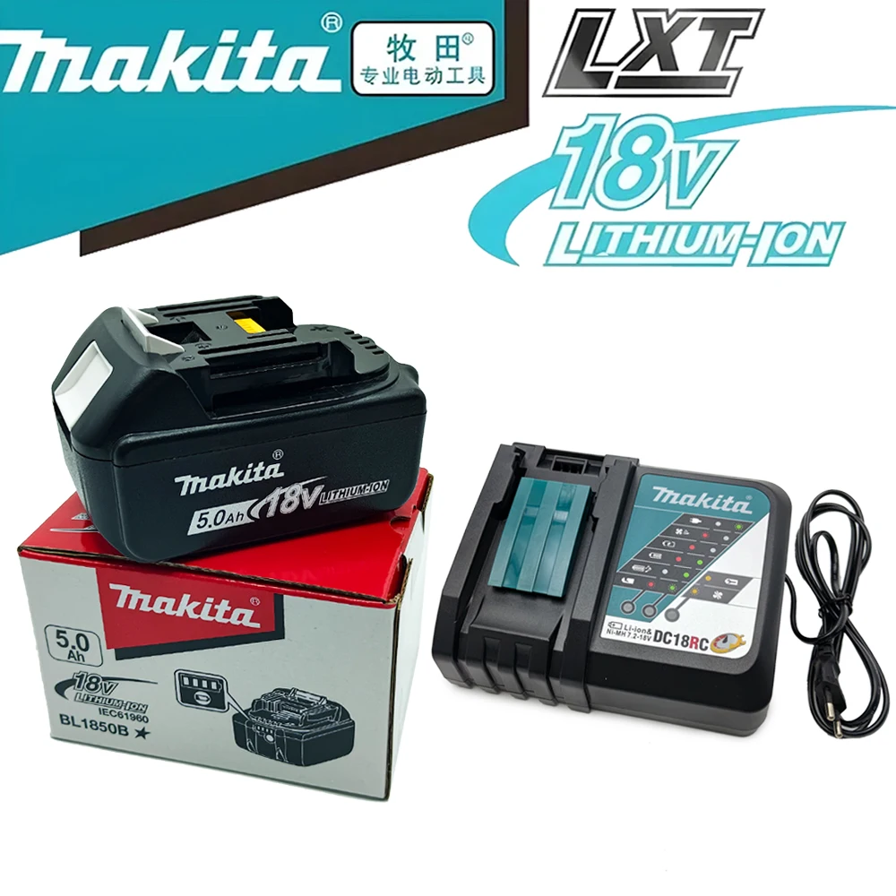 

Makita battery, 18V 5.0Ah rechargeable battery, power tool BL1830 BL1840、BL1850、BL1860B、 Makita 18V