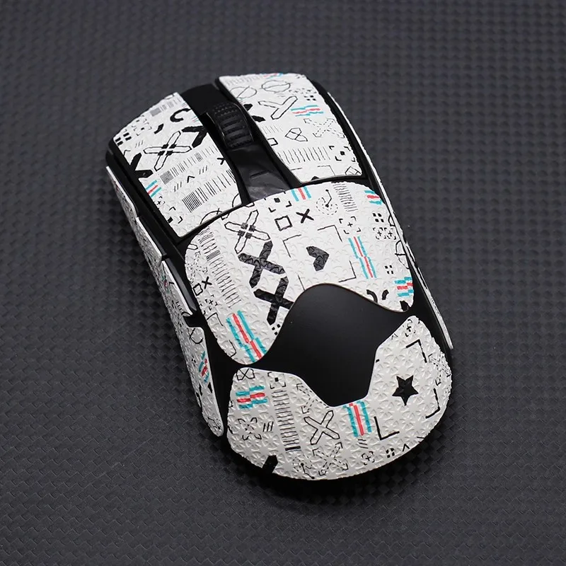 1 Set Stiker Pegangan Anti Selip Mouse untuk Dareu A950 A950 Ultra/A950 Pro/A950 Air Mice Pita Anti Selip Anti Keringat Tekstur Indah