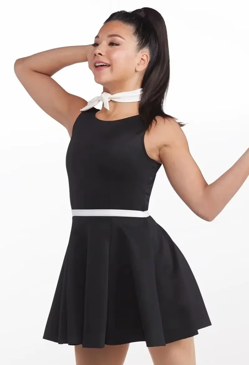 vestido-negro-para-actuacion-de-jazz-personalizacion-de-disfraz