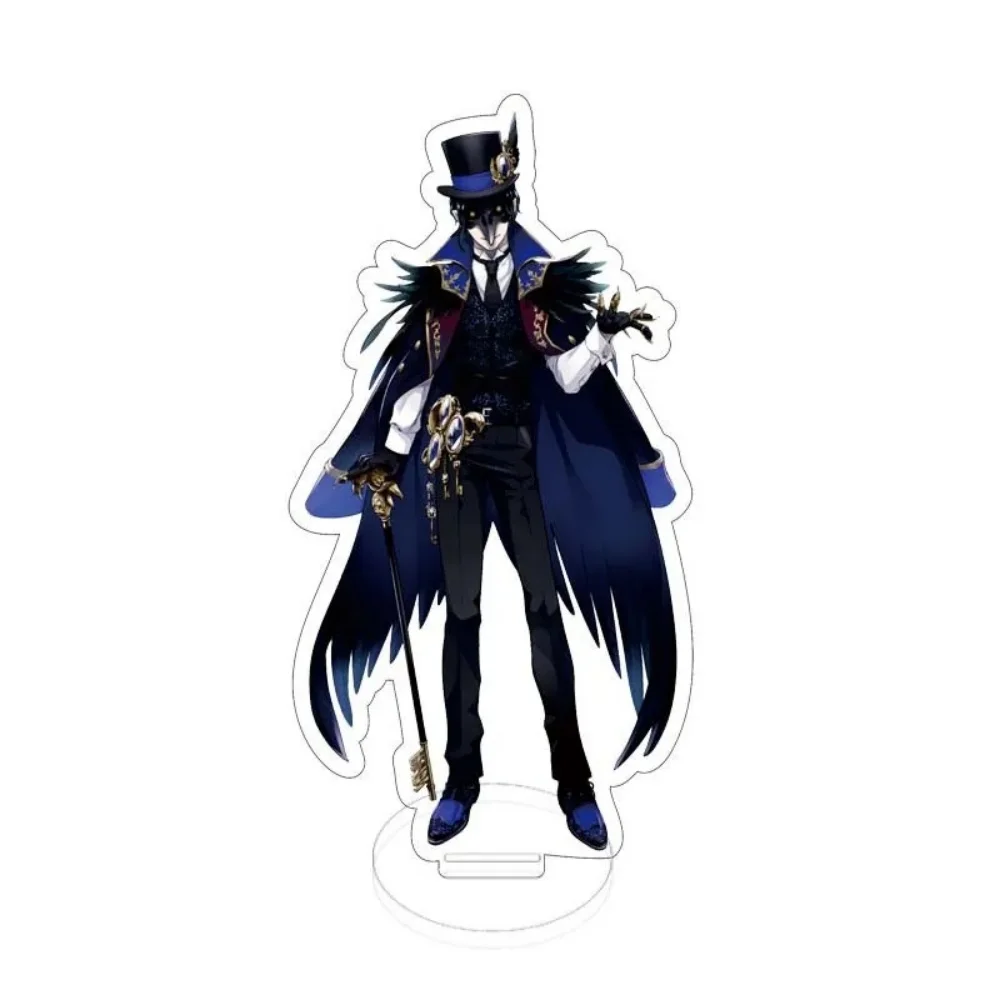 Anime Twisted Wonderland Malleus Draconia Floyd Leech 15CM Acrylic Stand Keychain Character Model Desk Decor Collect Fan Gifts