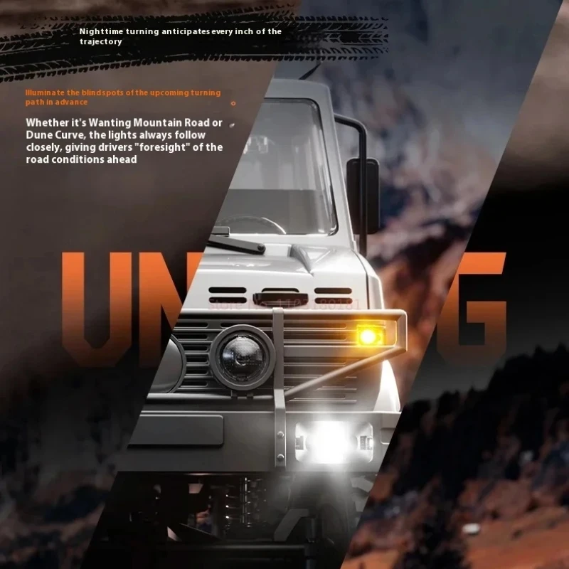 ใหม่ C8823 RC Off-Road รีโมทคอนโทรลรถ 1:18 Unimoc หกล้อ Full-Scale รถปีนเขาชายของขวัญ