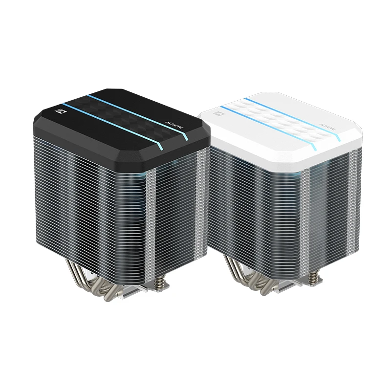 ALSEYE M90 CPU Cooler Dual Tower Air-Cooled Hidden Fan Designed with ARGB LED Light Effect Cover Computer Compatible