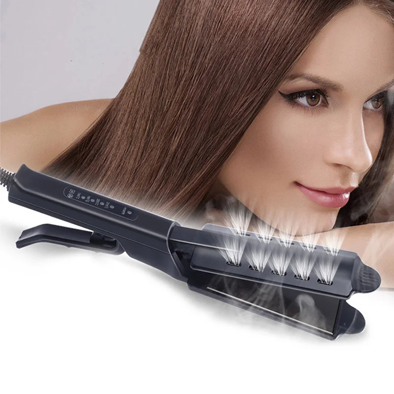 

Professional Flat Iron Hair Straightener Iron Plate Hair Flat Iron 2 in 1 Hair Straightener