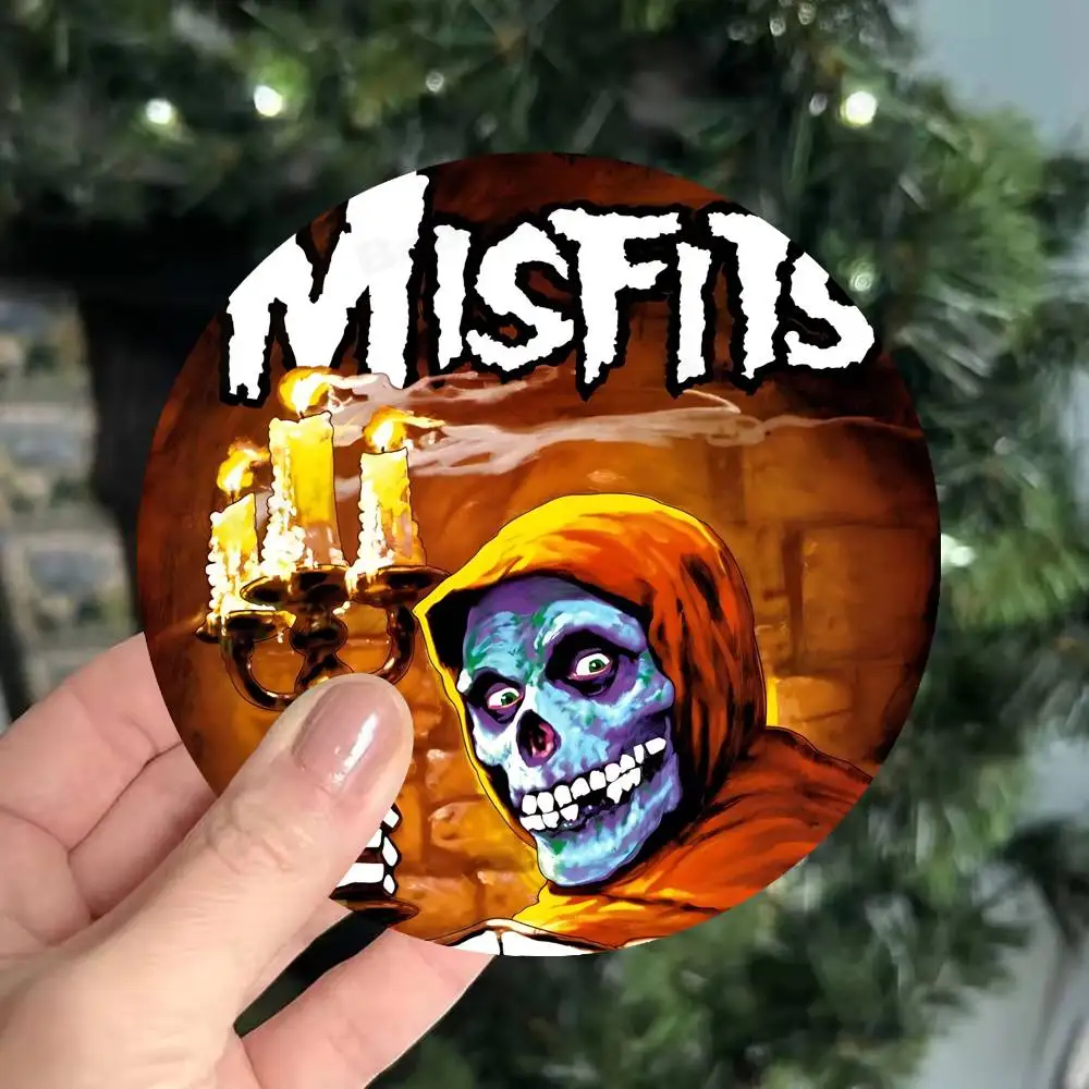 punk band M-Misfits classic music Vintage Wooden Designs for Coffee & Tea, Washable Art Pieces for Cozy Home Cafe