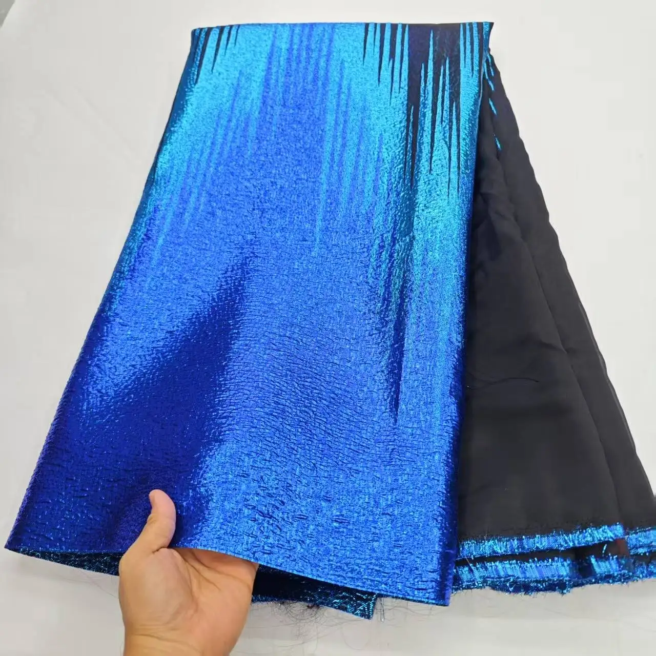 جديد الأفريقي الديباج النسيج الجاكار الأورجانزا الدانتيل 2025 النيجيري الدمشقي التدرج الدانتيل الفرنسية صافي المواد بروكارد Tissu #6