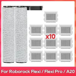 Fit For ( Roborock Flexi / Flexi Pro / A20 / A20 Pro ) Soft Brush Filter Vacuum Cleaner Part Accessories