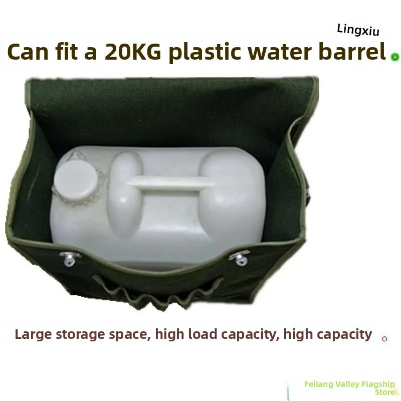 

Утолщенная холщовая сумка для инструментов, наплечная сумка электрика, повседневная сумка-слинг для ремонта, сумка для автосервиса, синяя, Fly Blue Va