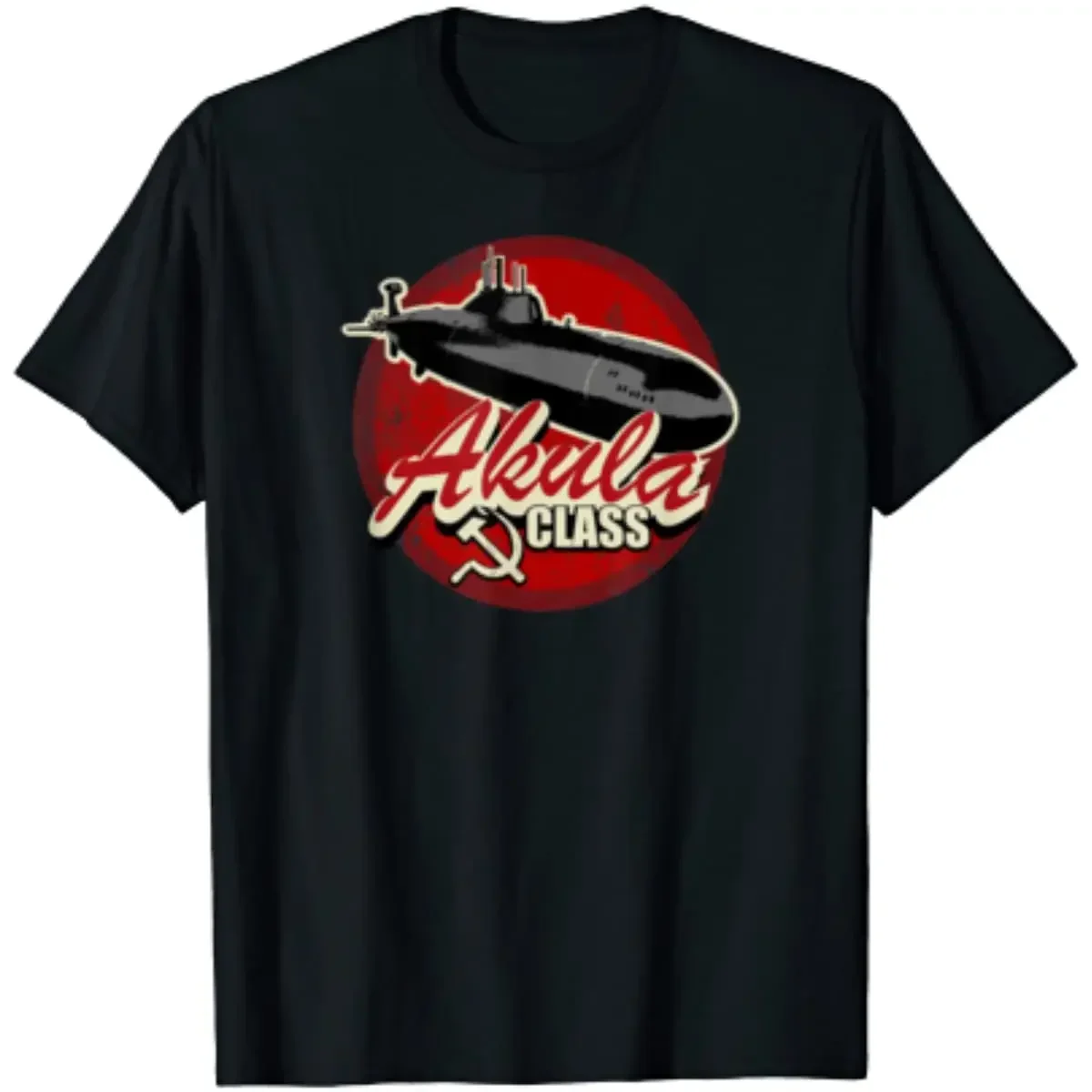 Soviet Submarine Akula Class Men T-Shirt Short Sleeve Casual Cotton O-Neck Summer Shirts