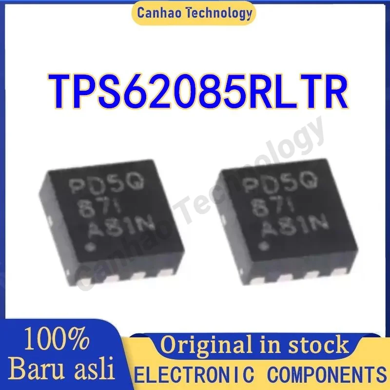 

New Original TPS62085RLTR Screen Printed PD5Q VSON-7 Synchronous Step-Down Converter Chip in stock