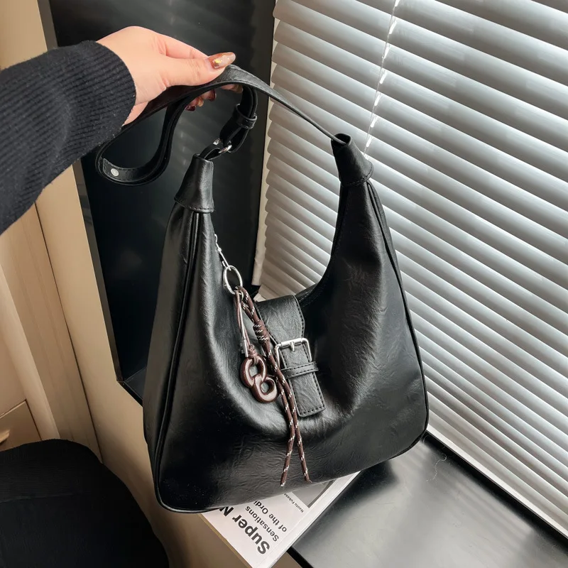 

2025 A/W Vintage Women's Tote Bag, Genuine Leather Large Capacity Multi-way Shoulder Crossbody Purse, Retro Chic Work Bag