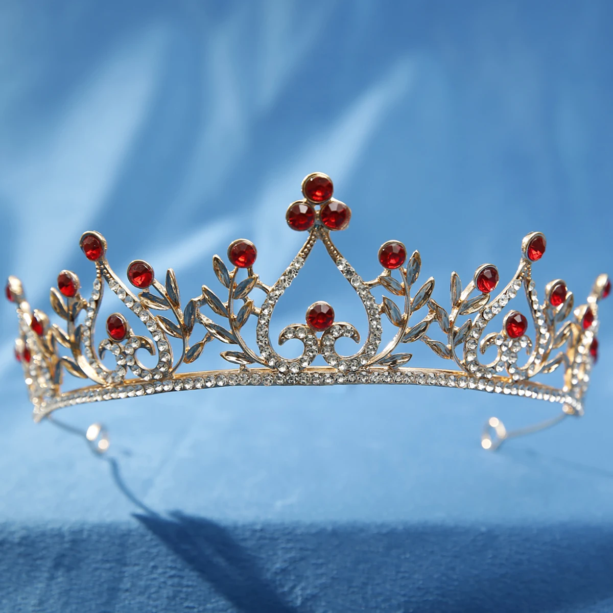 Fashionable and Simple Rhinestone Princess Crown, Suitable for Wedding Brides, Wedding Dress, Hair Accessories, Birthday Party and Other Event Decorations