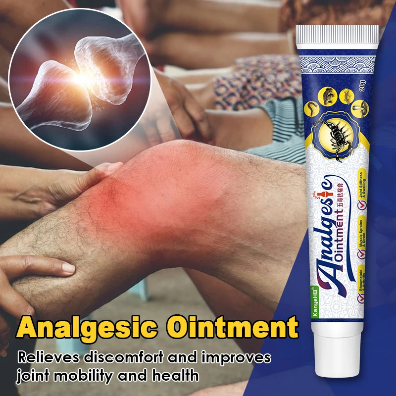 3pcs Pain Relief Cream Scorpion Joint Cream Knee Effusion Back Pain Ointment Osteoarthritis Muscle Stiff Sciatica Plaster A1528