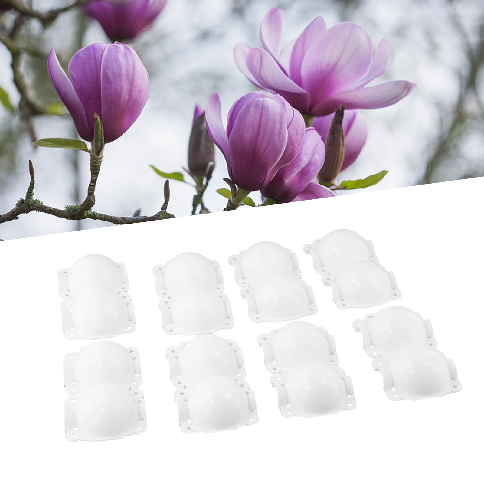 10pcs Plant Rooting Equipment High Pressure Graft Breeding Case Propagation Ball Garden Jardinage Graft Root Pot Box