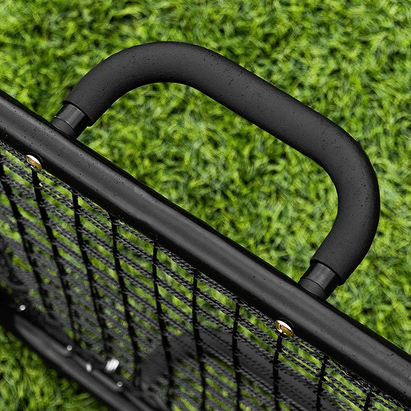 Fußball Torwart Agility Trainingsausrüstung Tragbares Handheld Fußball Rebound Net