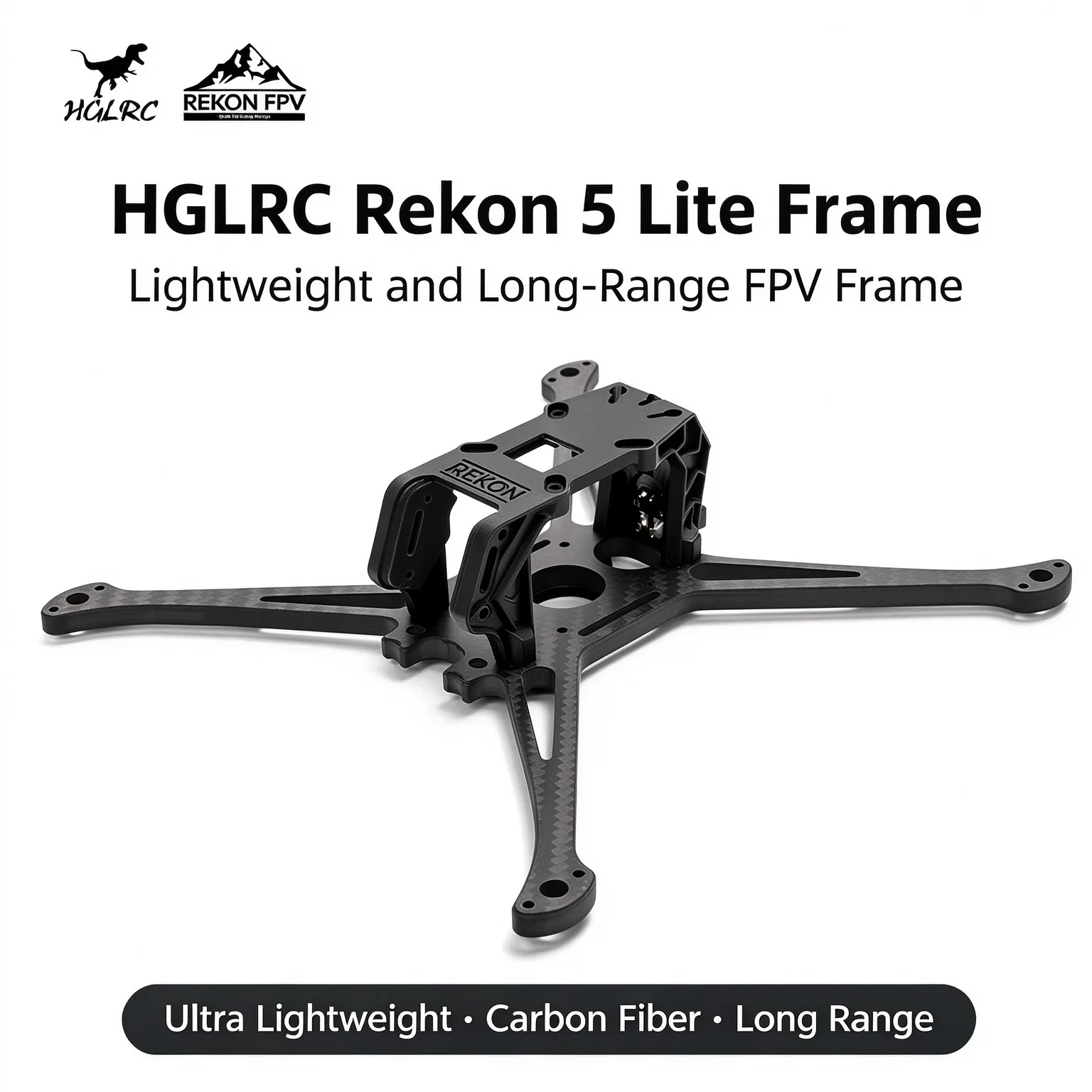 HGLRC Rekon5 LITE O4 FPV 5-inch lightweight Long-Life Frame