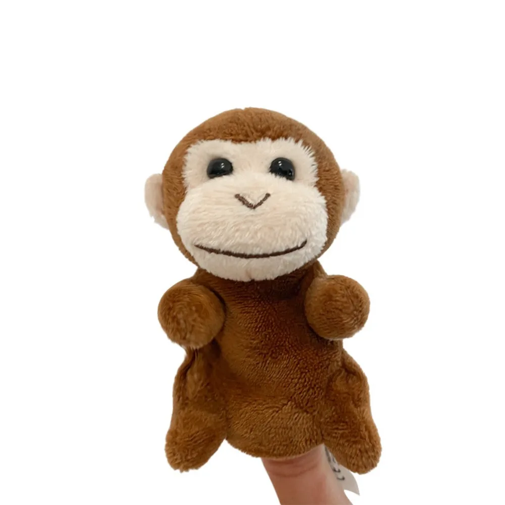 Marionetas de dedo para juego de rol, muñeco de peluche, marionetas de mano educativas de animales, marionetas de cuenta de cuentos de 9cm, juguete de peluche, recuerdos de fiesta
