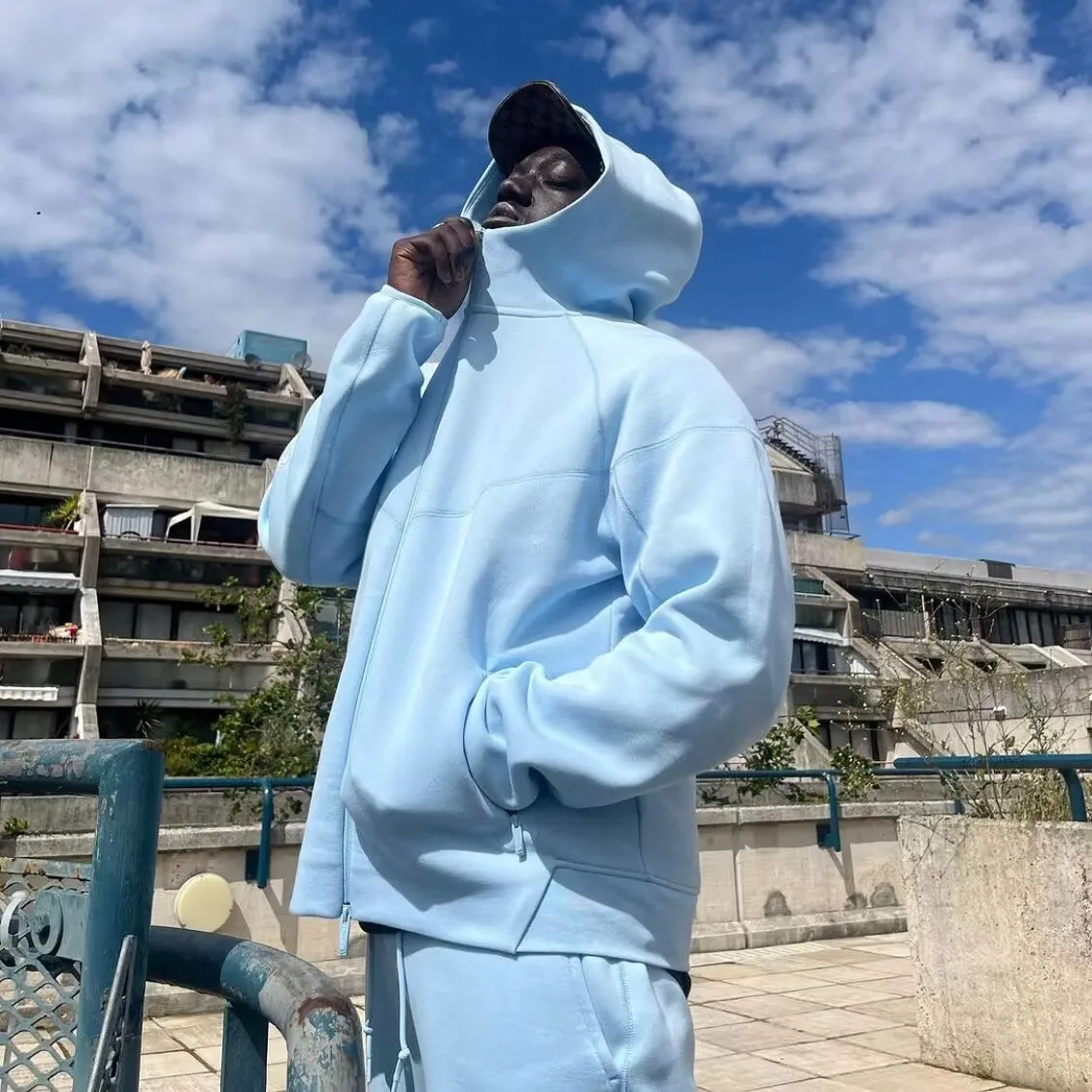 

Outdoor Drake Du Collaborative Tech e Letter Print Hoodie Sweatirt Long Pants Men's Casual Wear Resistant Deformation