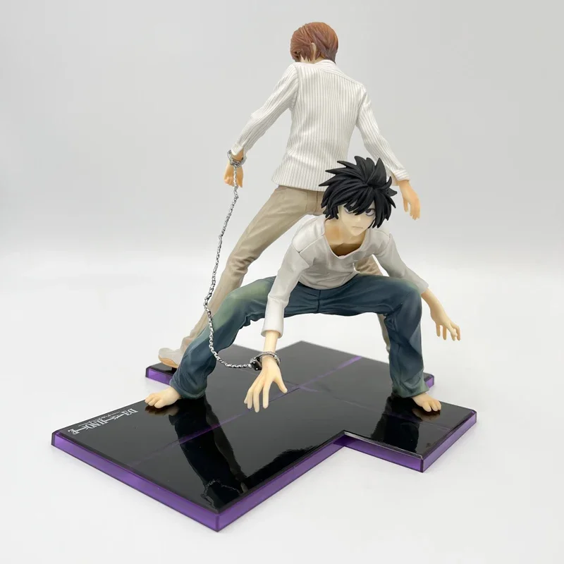 24cm Death Note Anime Figure Light Yagami L Action Figure 1160
