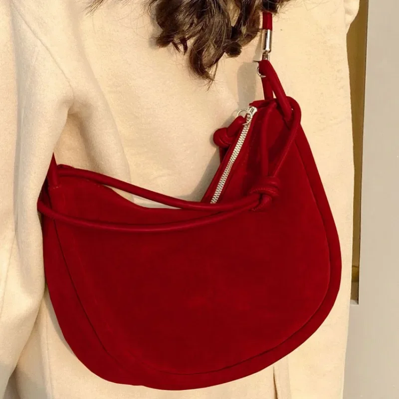 Crossbody Bags Women PU All-match Shoulder Elegant Large Capacity Handbag Office Lady Casual New Korean Style Chic Girl