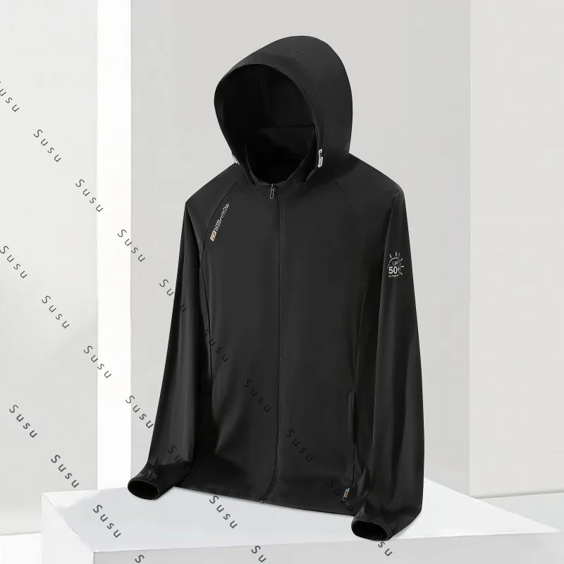 

2025 new men's Korean soft shell jacket autumn and winter windproof waterproof breathable hooded couple Internet celebrities wit