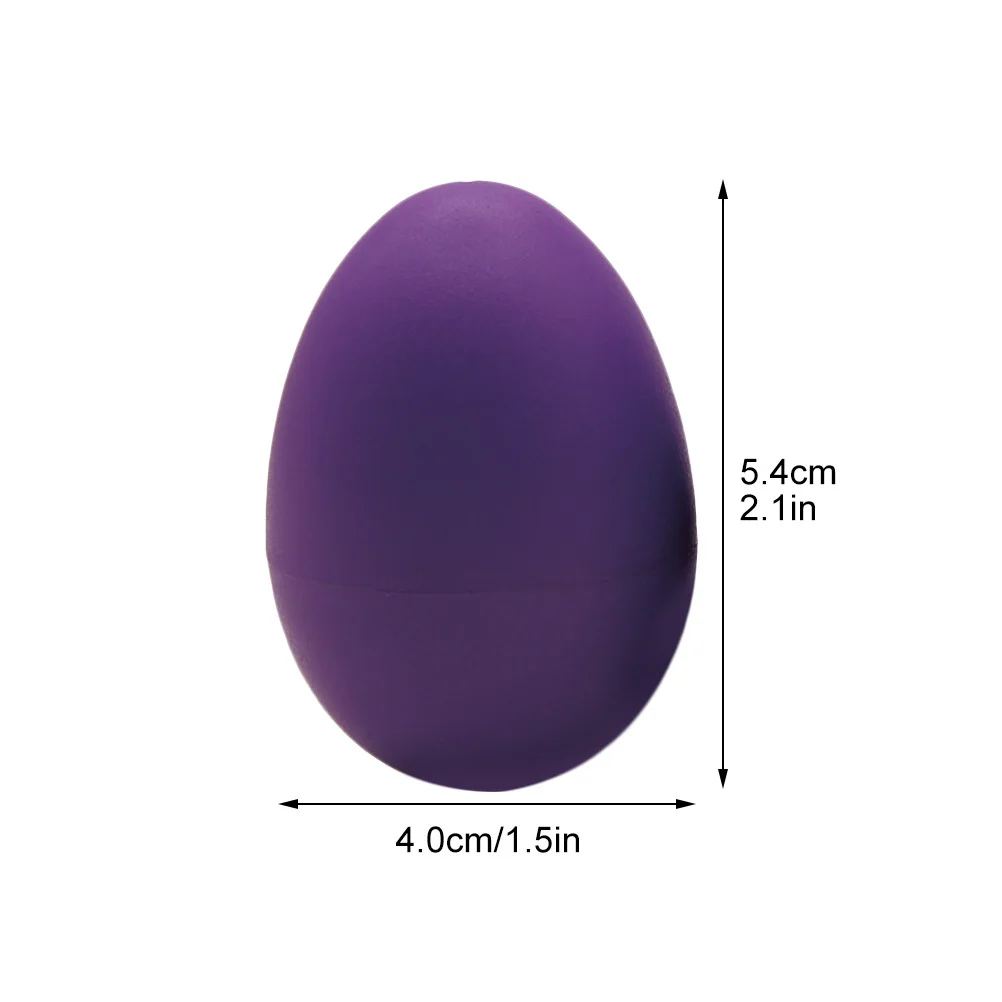 Kind Muzikaal Ei Speelgoed Percussie-instrument voor kinderen Shaker Set Paascadeau Bongo's Handritme Speelbal Leuk leren