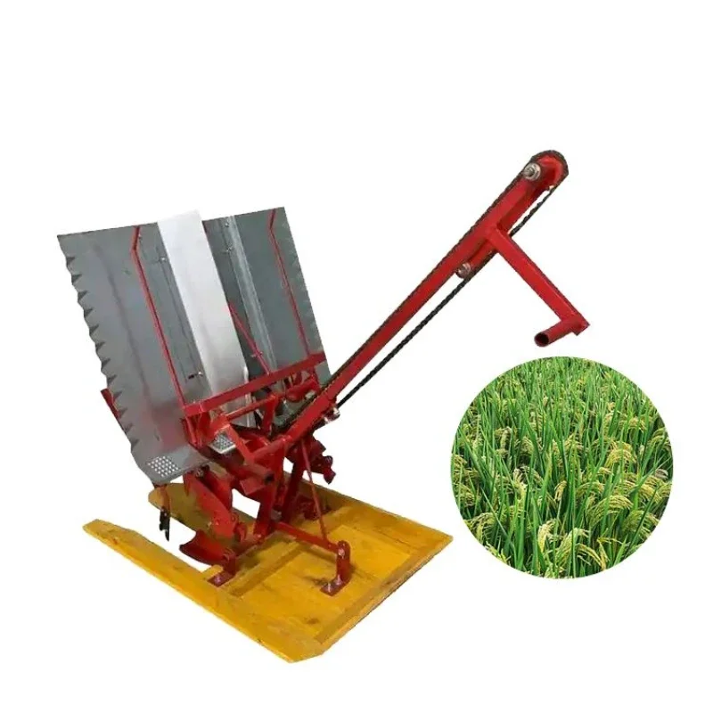 Factory wholesalemanual 6 rows riding mini machine china rice transplanter