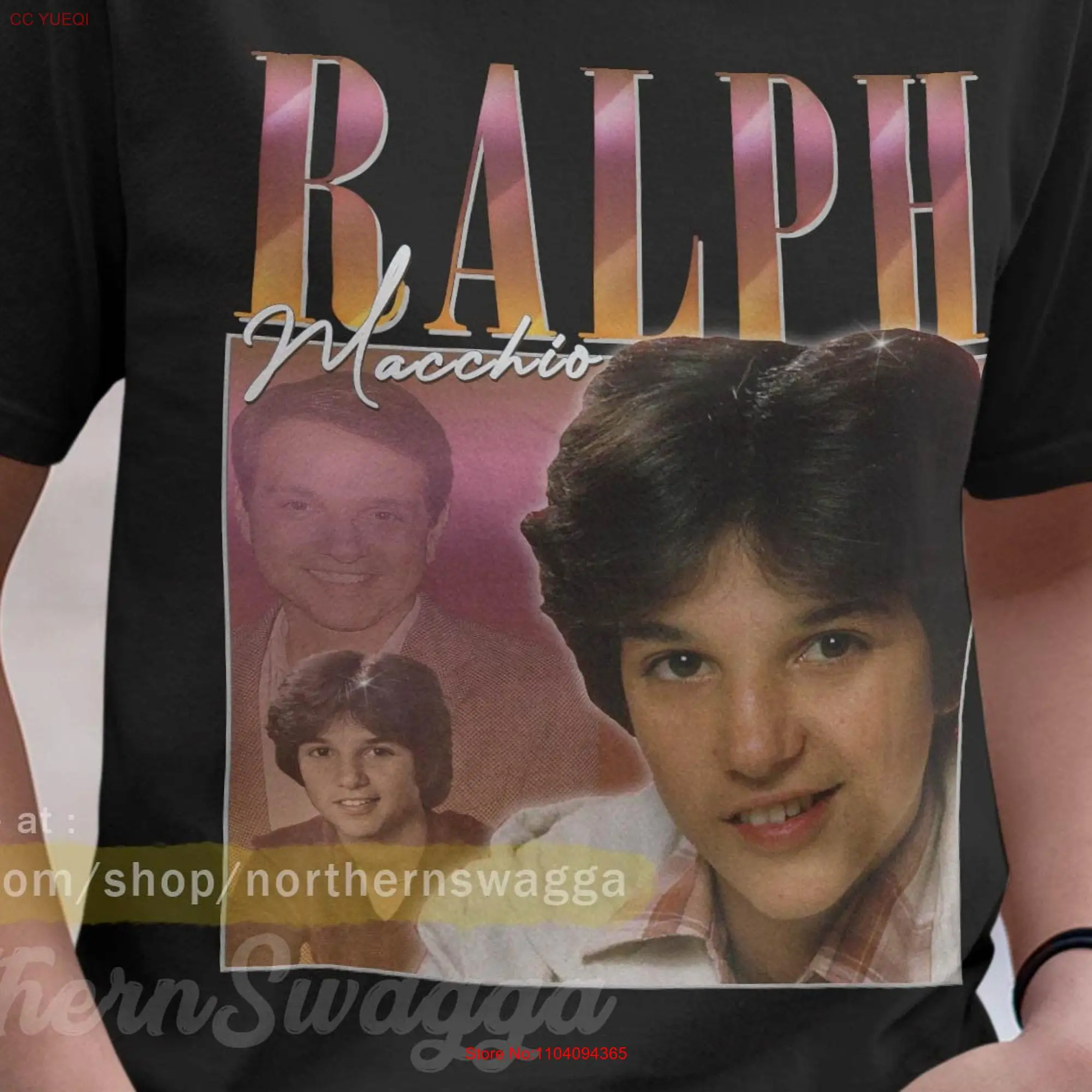 Ralph macchio shirt design retro style cool fan art t 90s poster 262 tee long or short sleeves