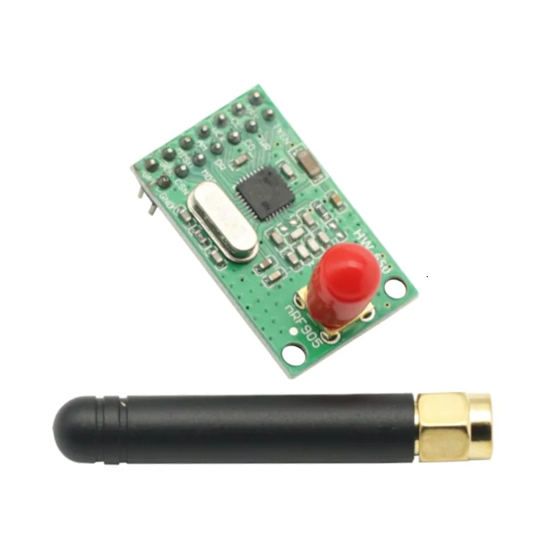 NRF905 Wireless Transceiver Module WiFi Transmitter Receiver Board with Antenna FSK GMSK 433MHz 868MHz 915MHz