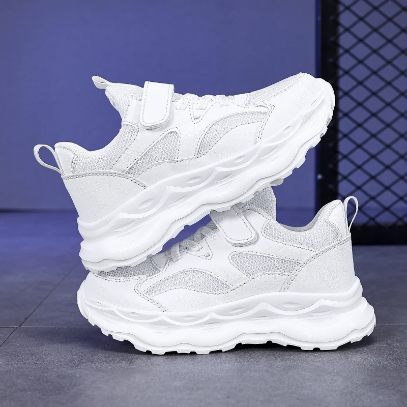 New hot sale 2025 children's casual shoes children's casual shoes four seasons breathable children's basketball shoes very good