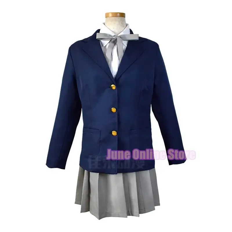 Anime K-ON! Akiyama Mio Costume Hirasawa Yui Cosplay Wig High School Girls Uniforms Woman JK Uniform Halloween Party Costumes