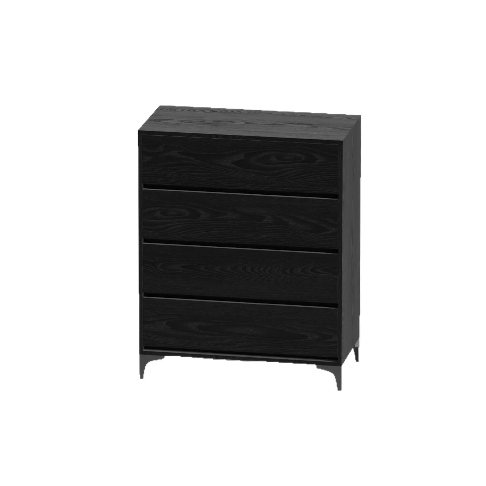 

Italian, minimalist, four cabinets, bedroom, light luxury, modern, premium, black