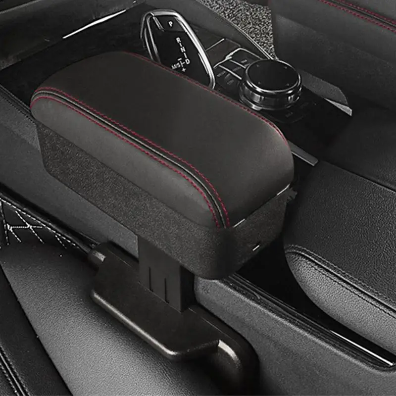 For Storage Organizer Car Arm Rest Support Arm Rest Height Pad Adjustable Arm Rest Height Pad Large-Capacity Car Seat Filler