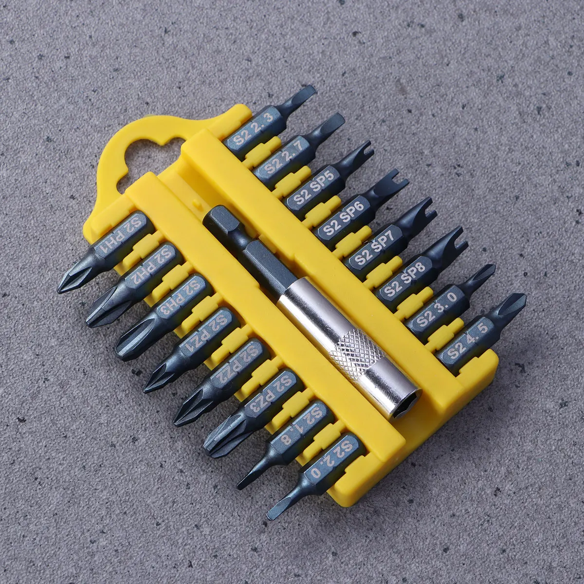 

17pcs Screwdriver Bits S2 Steel Pozis Y U Triangle Bit Holder Extension For Cordless Screwdrivers Drills Hand Tools