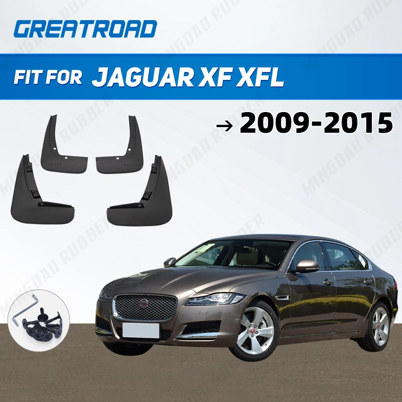 

For Jaguar XF XFL 2009 - 2015 2010 2011 2012 2013 2014 Car Mudflaps Mud Flaps Splash Guards Mudguards Flap Fender Accessories