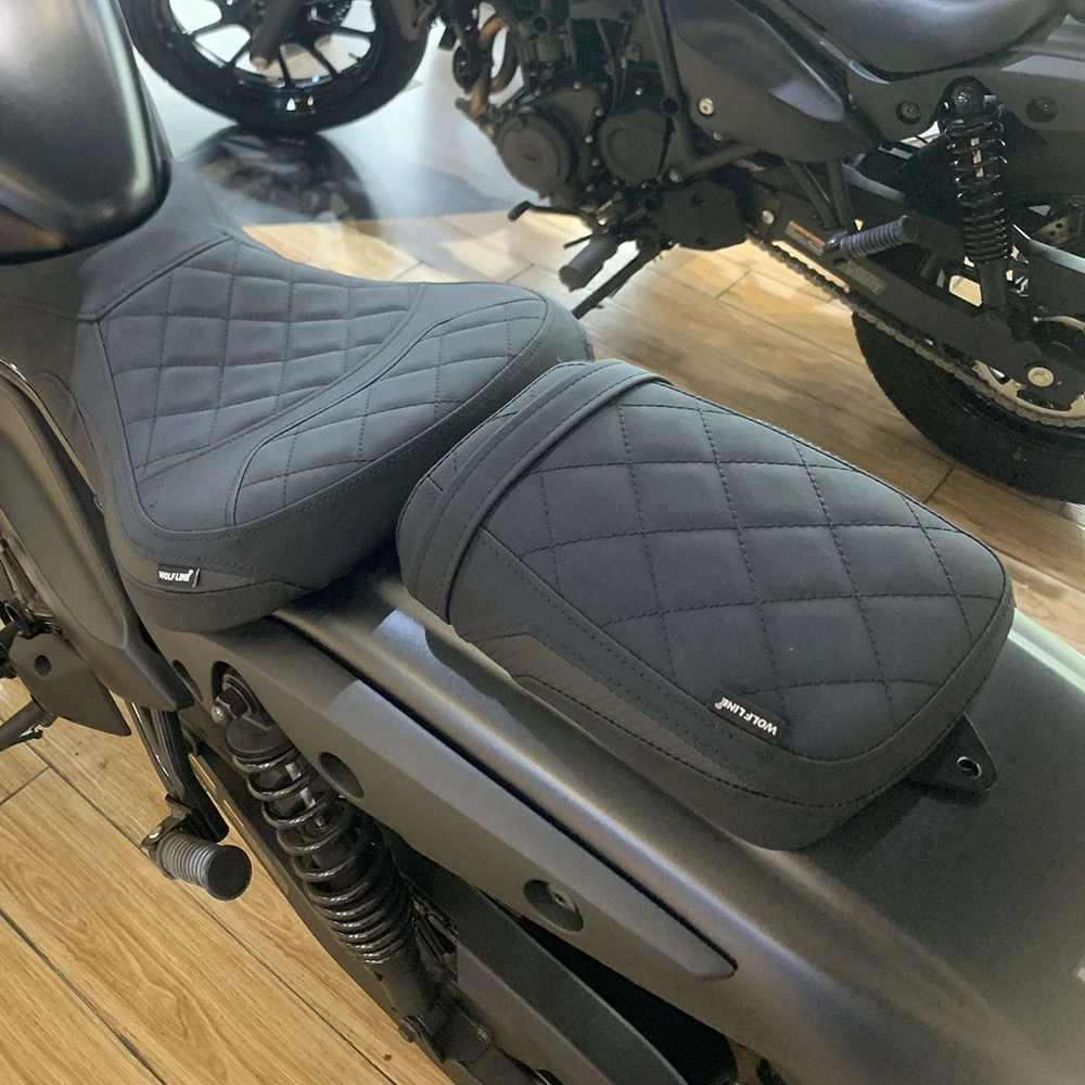Motorcycle Rear Passenger Solo Seat Cushion For Kawasaki Eliminator 500 2024 2025 2026 Eliminator500