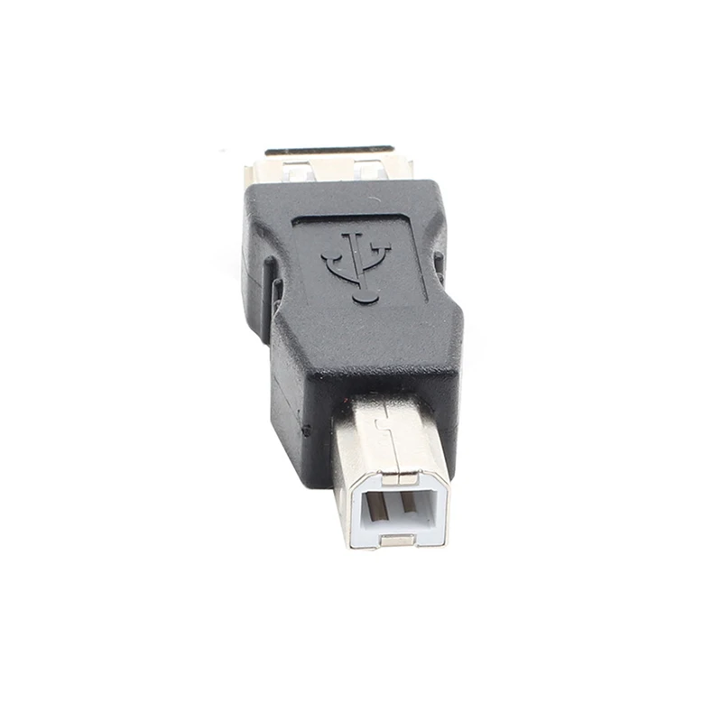 USB 2.0 Type A Female to B Male Adaptor For USB Printer Square Of the Public Transfer Joint Converter Connector