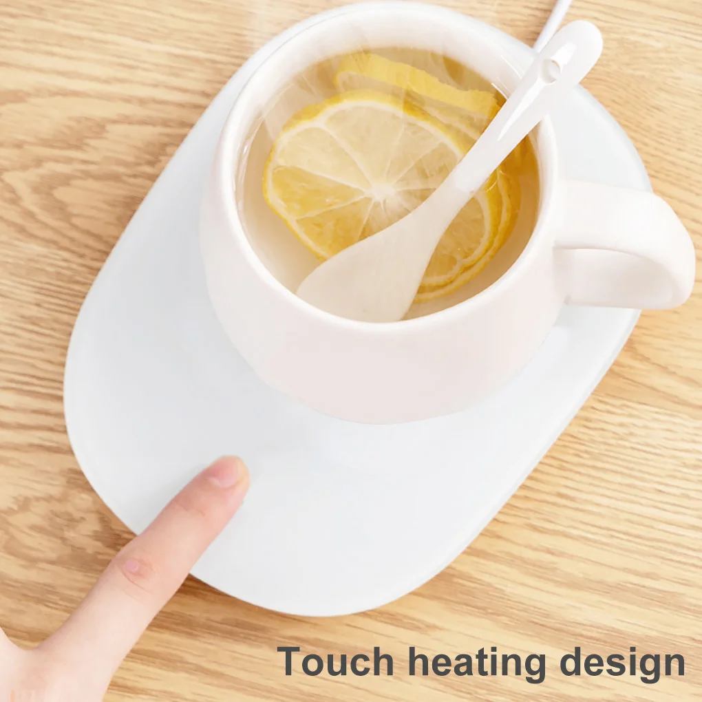 55℃  Usb Electric Heater Cup Mug Warmer Coffee Mug Warmer Heater Warm Mat Constant Temperature Coaster For Home Office