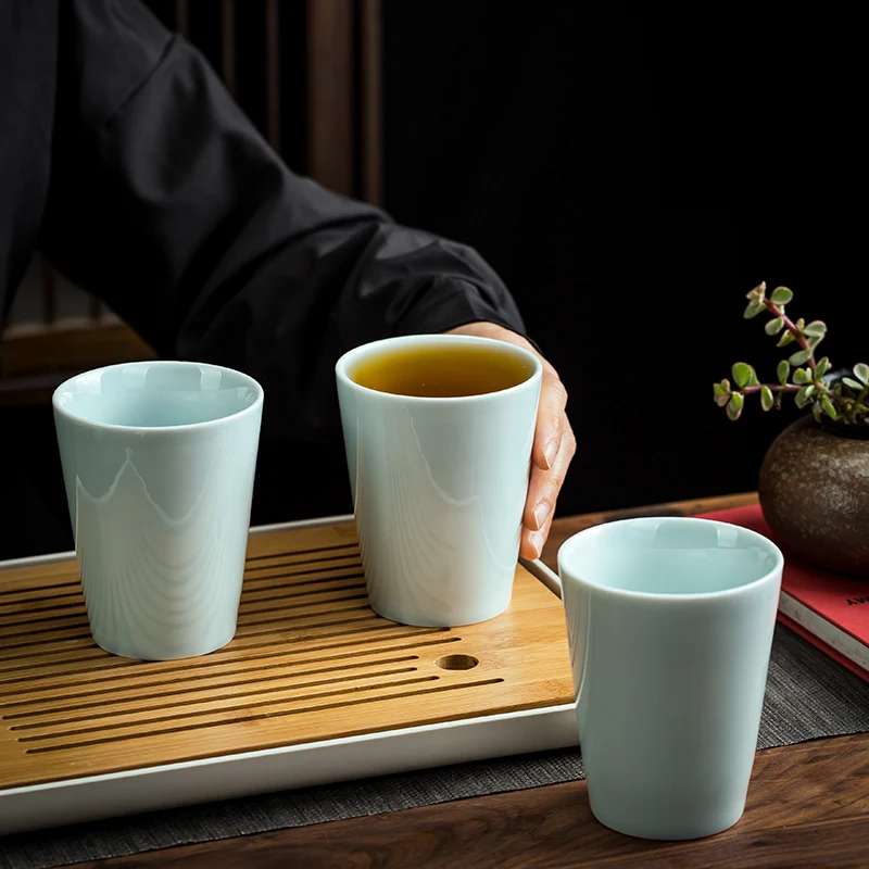 Large Size Ceramic Beer Mug Coffee Cup Commercial Use Casserole Dish Home Use Big Capacity Water Coke Tea Juice Rinse Cup - view 4