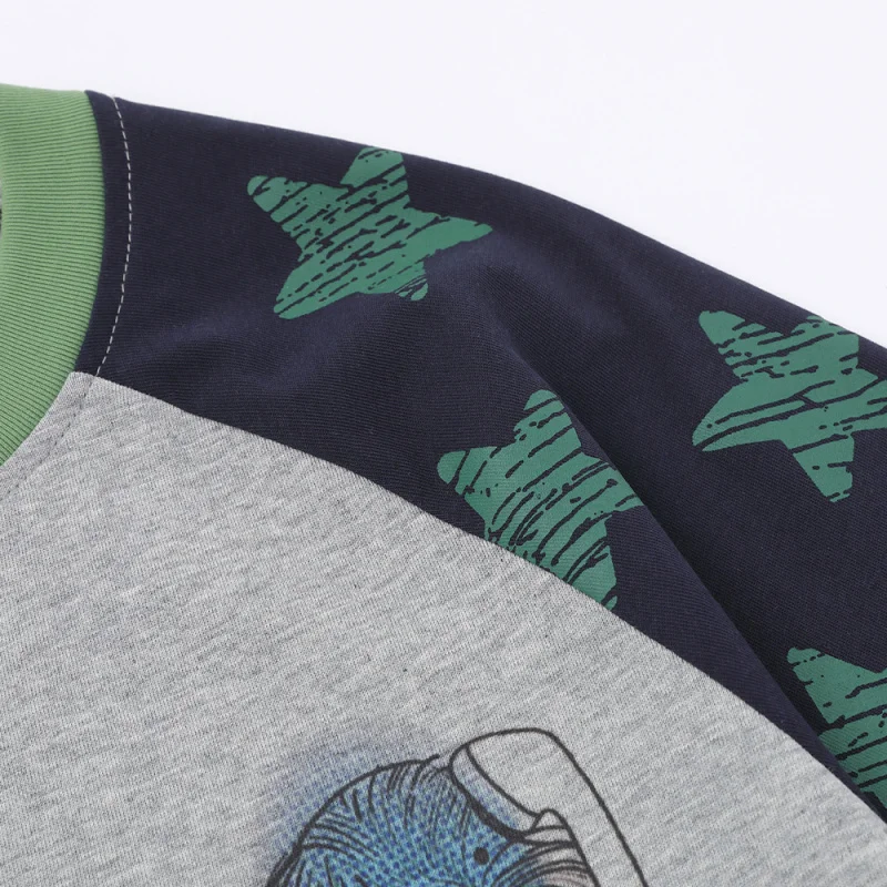 FACTCHECK High Quality EU US Size Two-tone striped patchwork short sleevesTShirt