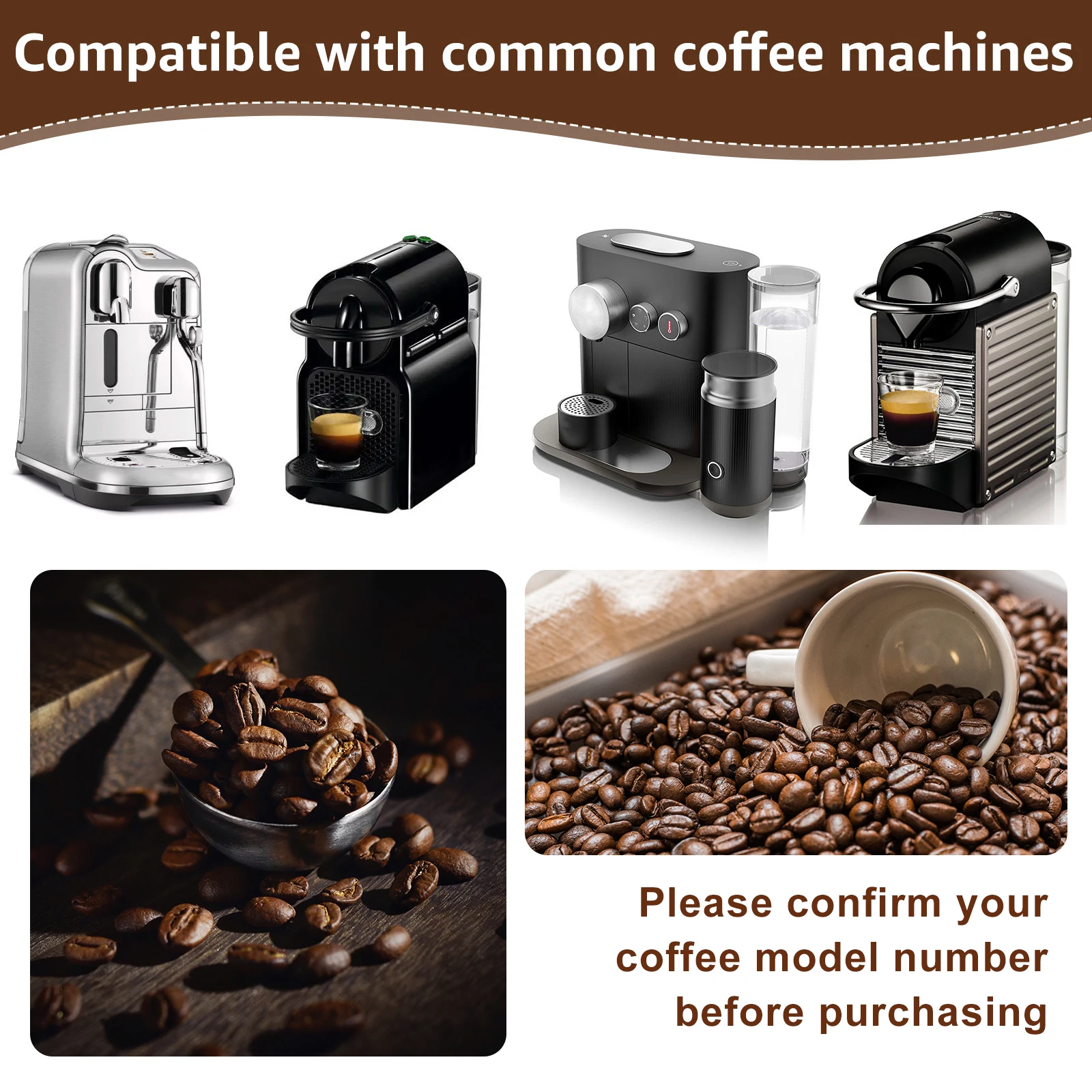 6Pcs Nespresso Coffee Capsulas - Coffee Equipment For Home ulasan dan harga