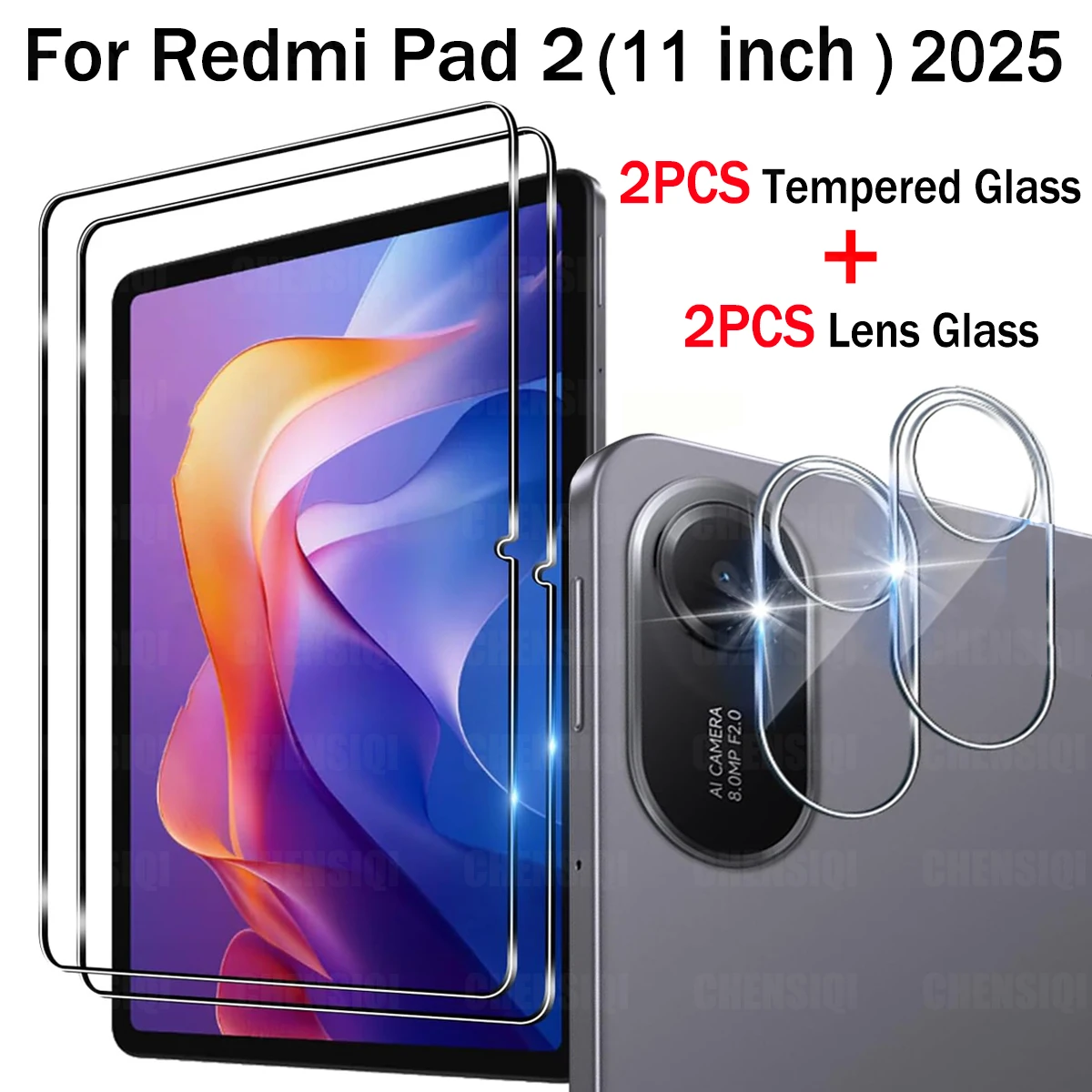 2 Glass and 2 Lens