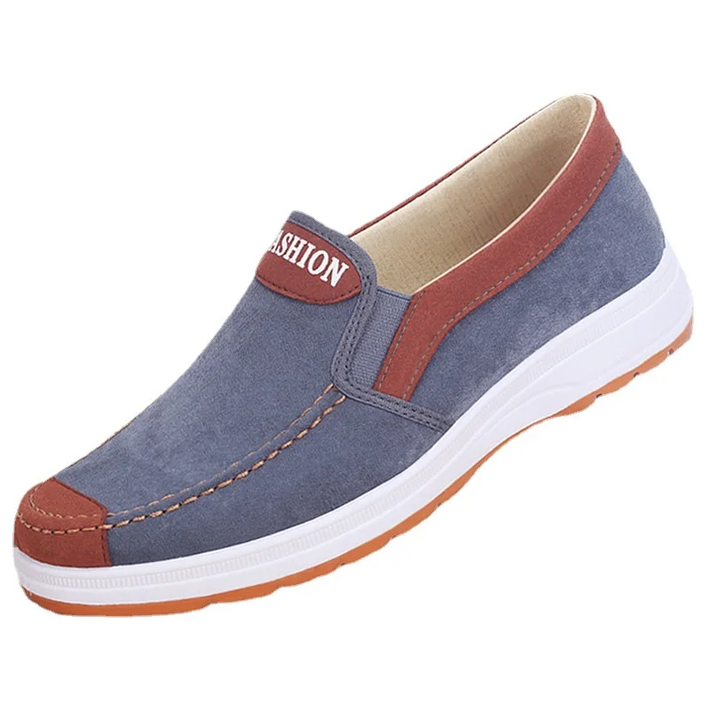 ​Men's Casual Sneakers Summer Breathable Canvas Lightweight Soft Sole Affordable Free Shipping Shoes​ image 5