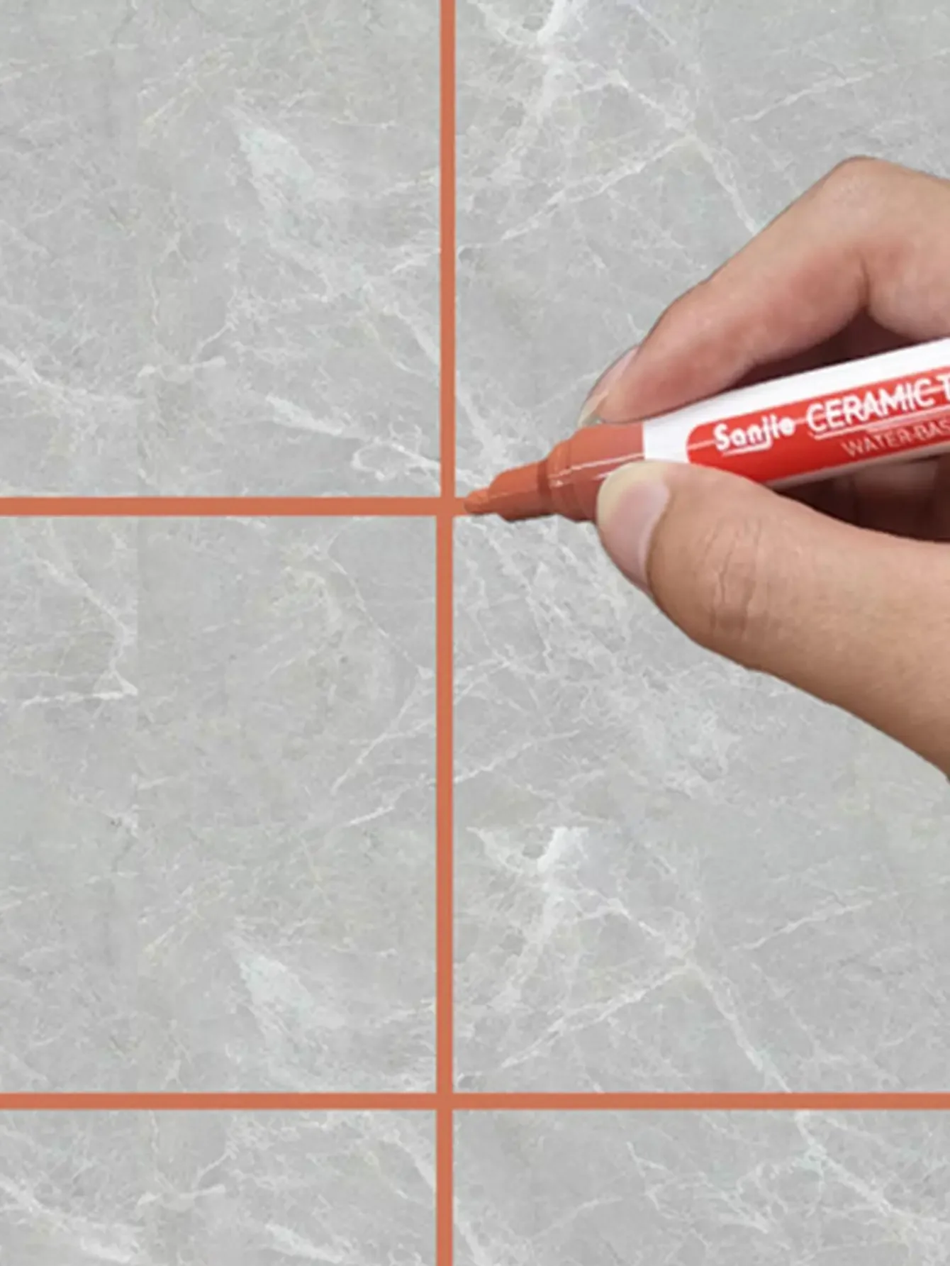 1/5/10/30PC Keramische tegels badkamer muur vloertegel kloof kleur reparatie anti-schimmel waterdicht whiteboard kleur reparatie pen