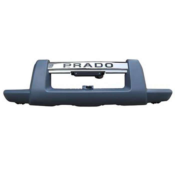 

Very Nice Pearl White and Black PP Plastic Easy Installation Steel Front Bumper for Front Guard